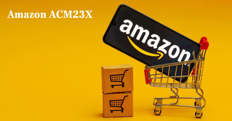 Amazon ACM23X: E-Commerce with Cutting-Edge Technology