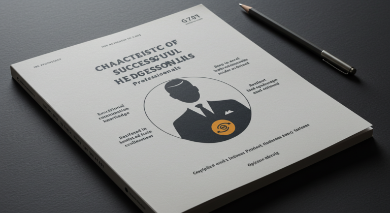 Characteristics of Successful Hedge Fund Professionals
