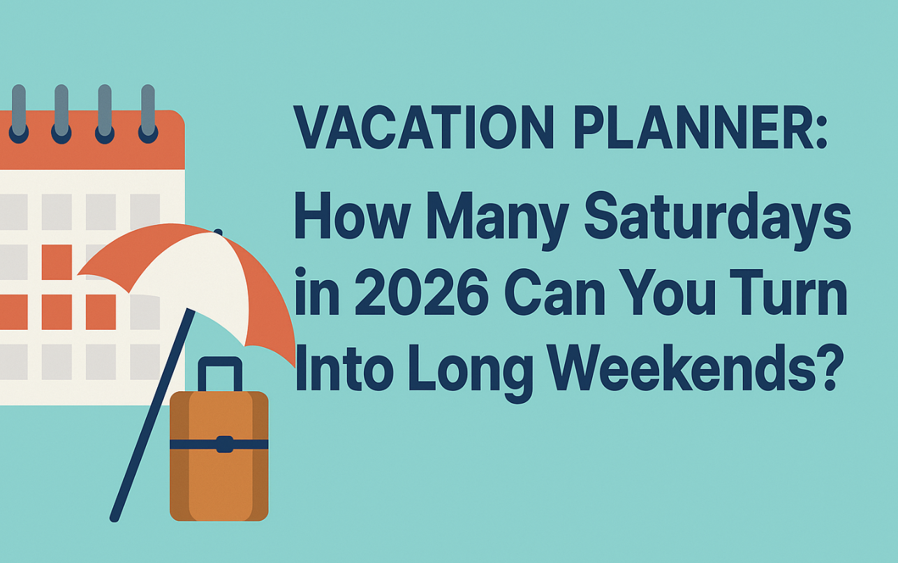 How Many Saturdays in 2026