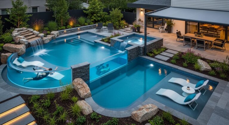 Innovative Swimmable Spaces for Modern Backyards