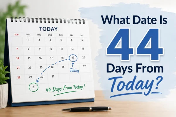44 days from today